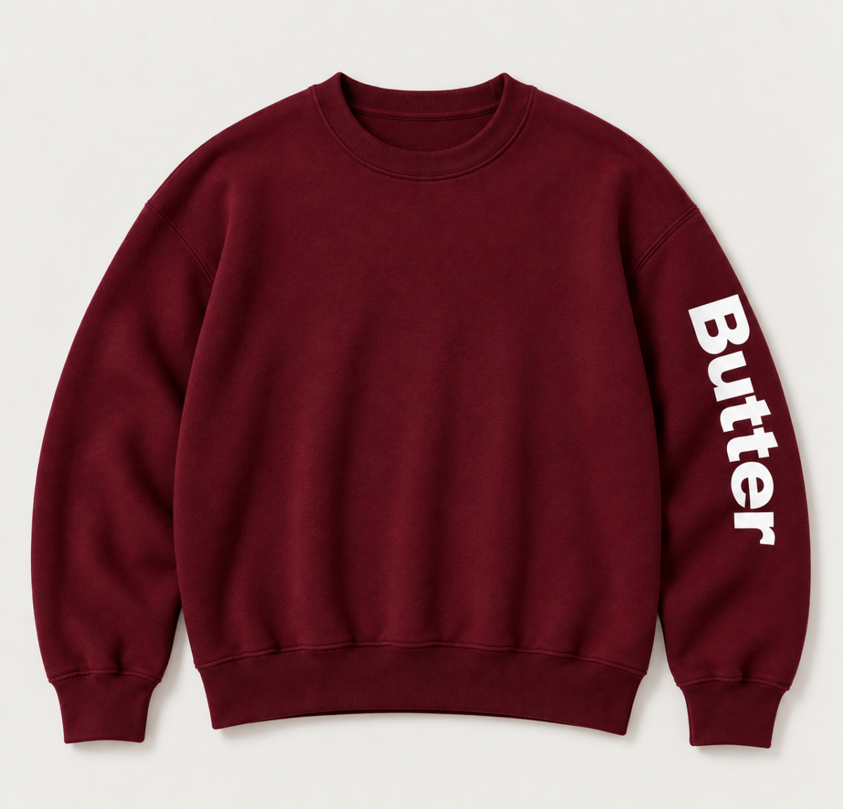 Butter Plush Classic Oversized Crew